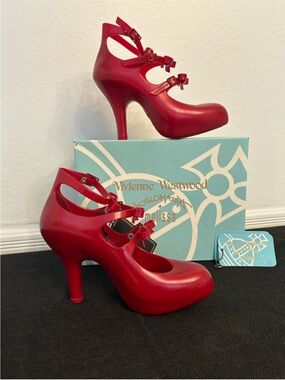 Melissa + Vivienne Westwood ANGLOMANIA Mary Jane heels
